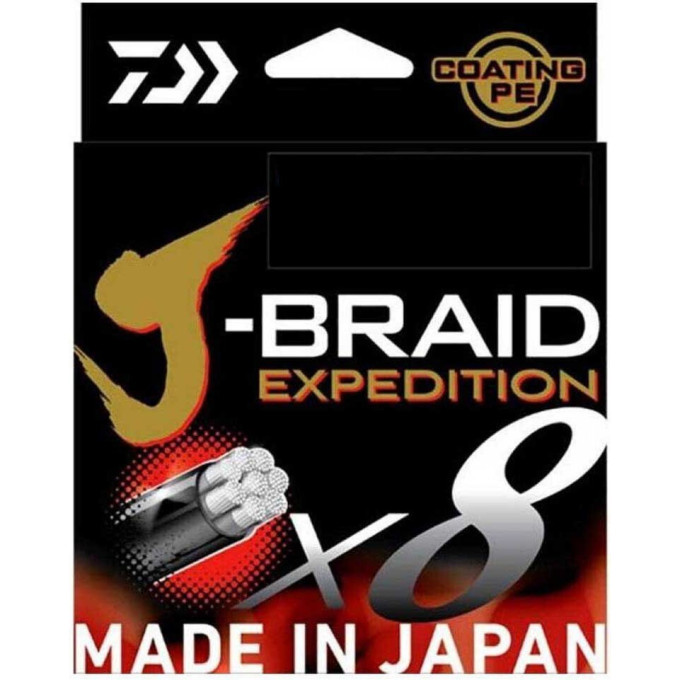 Леска DAIWA J-BRAID EXPEDITION×8E 0.06mm-150m DARK GREEN 12551-006